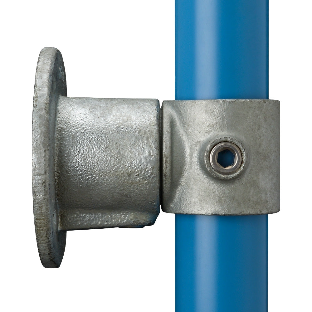 147B Internal Swivel Tee 90° Key Clamp To Suit 33.7mm Tube