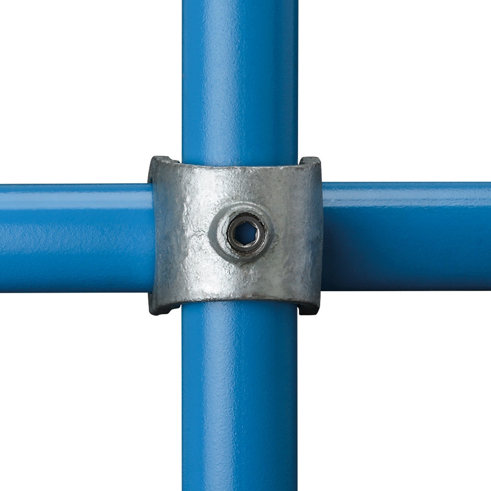 160B Clamp On Crossover Joiner 90° Key Clamp To Suit 33.7mm Tube