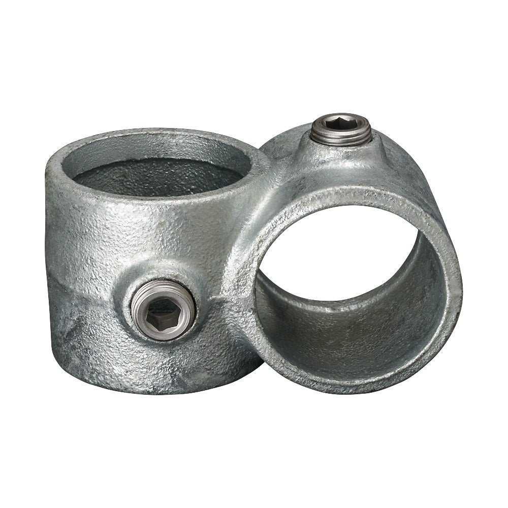 161B Offset Crossover Joint 90° Key Clamp To Suit 33.7mm Tube