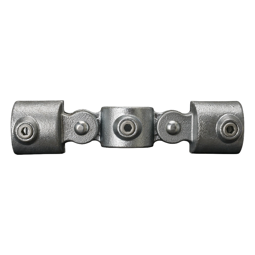 167C Double Swivel Socket Connection Key Clamp To Suit 42.4mm Tube