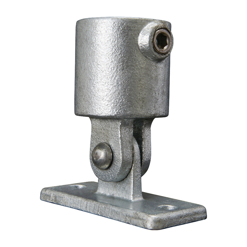 169A Swivel Angle Wall Flange Fixing Key Clamp To Suit 26.9mm Tube