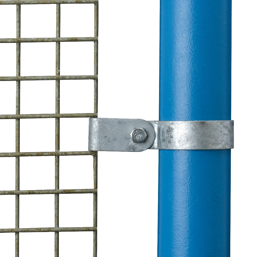 170E Single Mesh Infill Panel Clip Key Clamp To Suit 60.3mm Tube