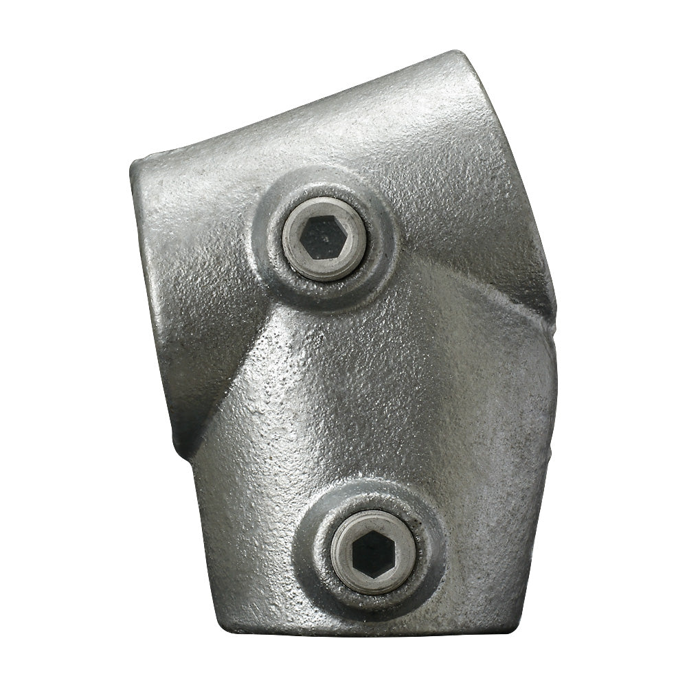 253C Short Slope Tee 11-29° Key Clamp To Suit 42.4mm Tube