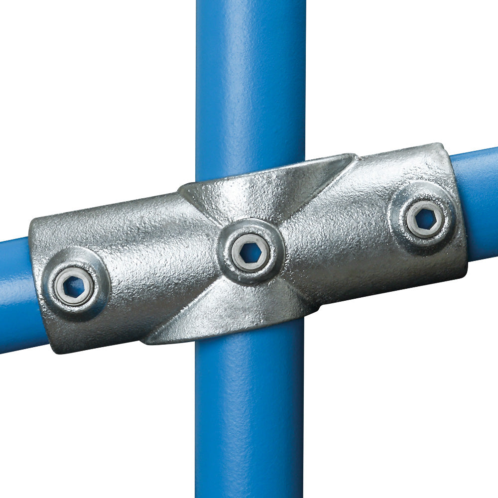 256C 4 Way Slope Cross Piece 11-29° Key Clamp To Suit 42.4mm Tube