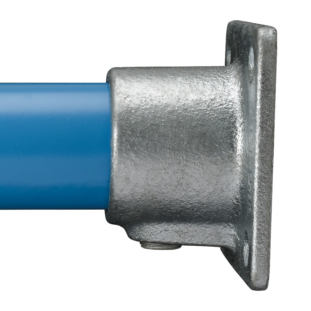 S131C Square Base Wall Flange Key Clamp To Suit 42.4mm Tube