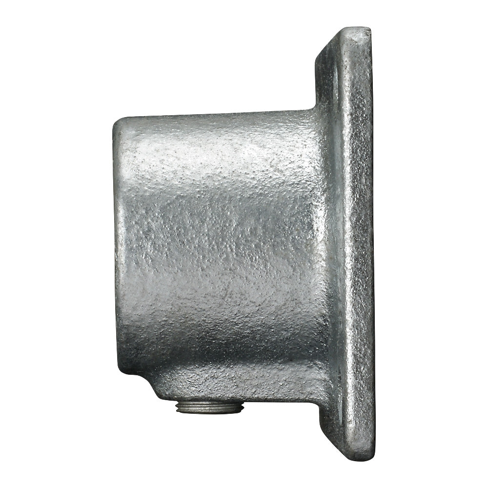 S131B Square Base Wall Flange Key Clamp To Suit 33.7mm Tube