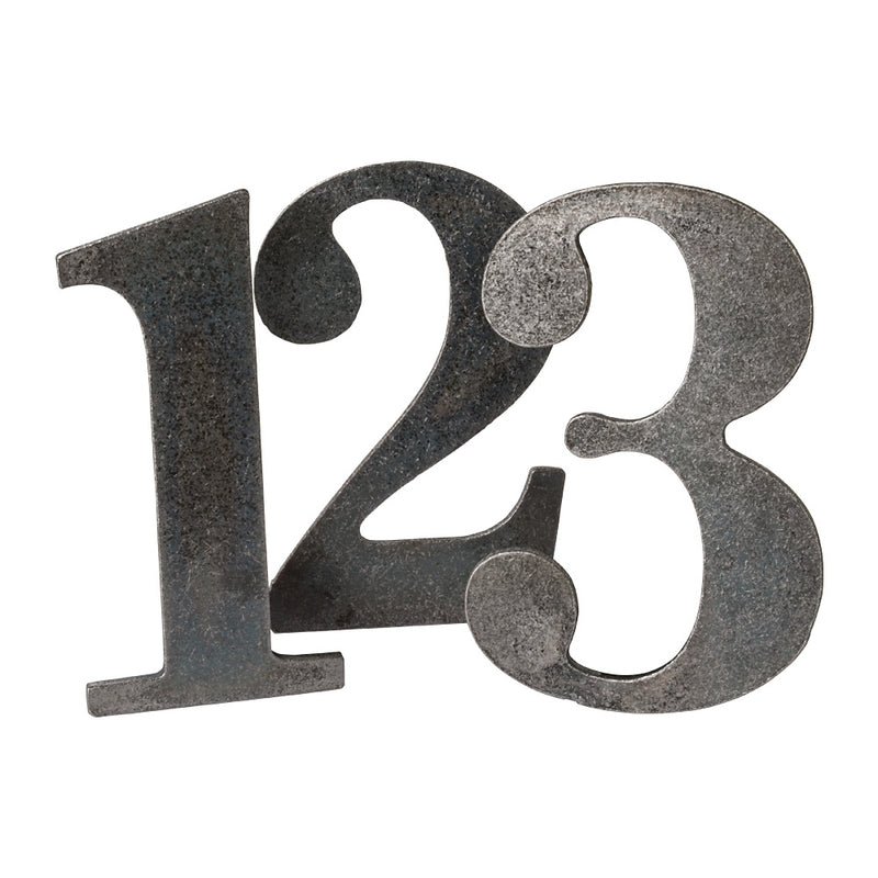 150mm 6" Steel Letters & Numbers