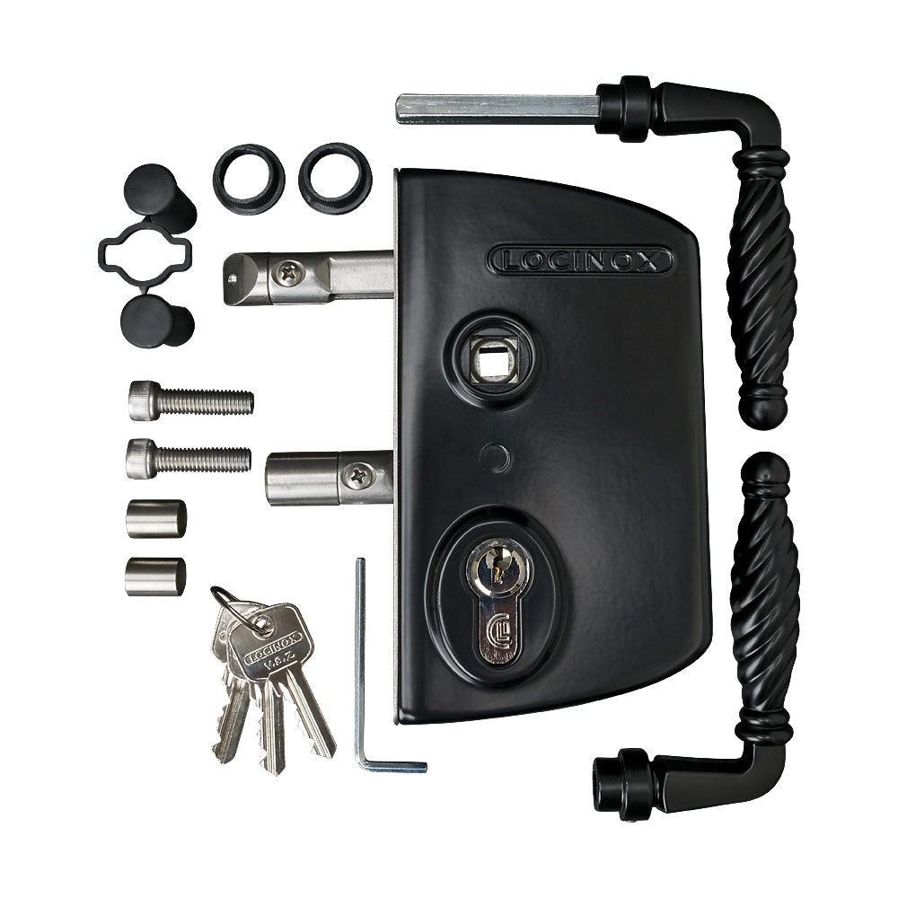 Locinox LAKQ U2 Industrial Gate Lock To Suit 30 - 50mm Box Section