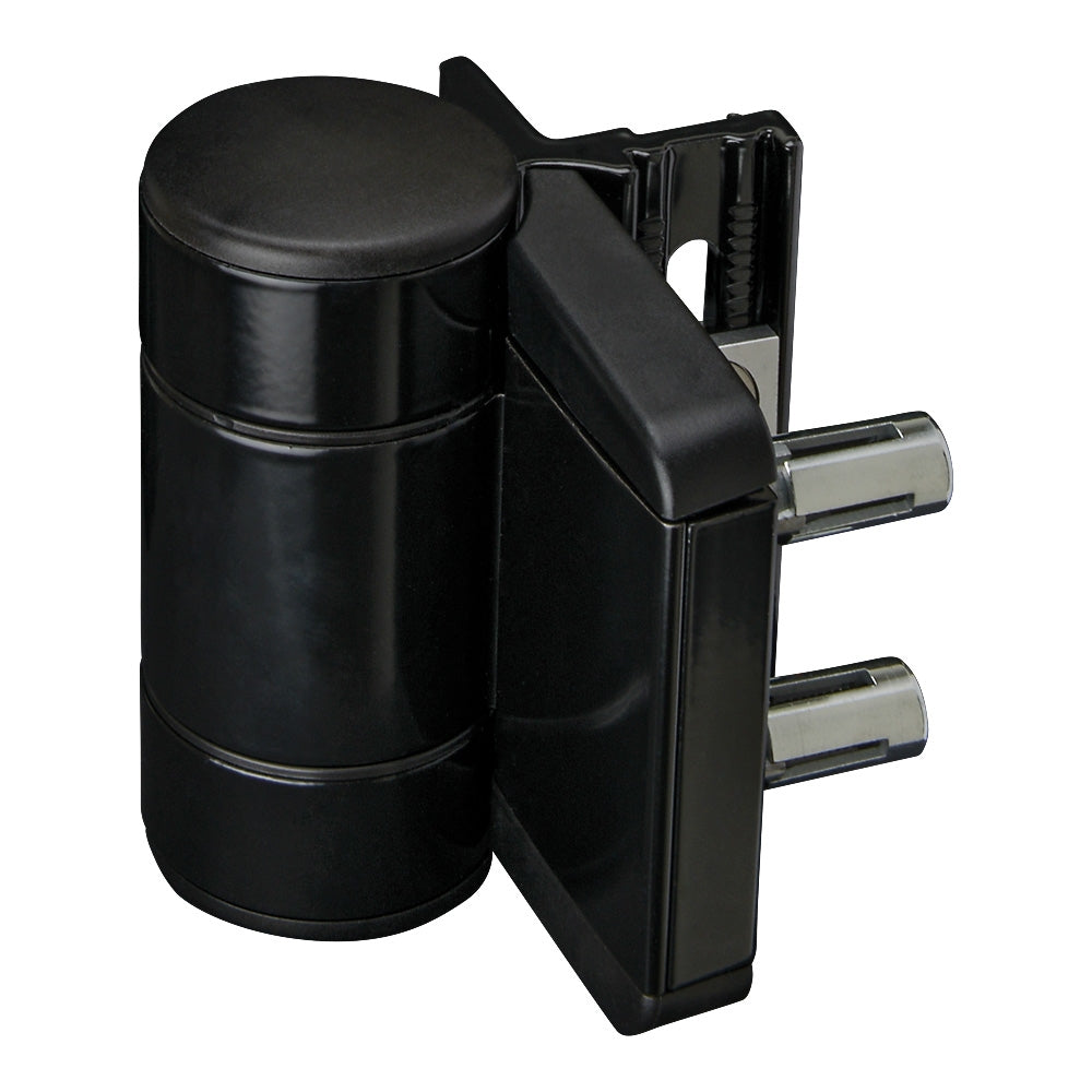 Locinox Dino Double Bearing Adjustable 180° Hinge Black