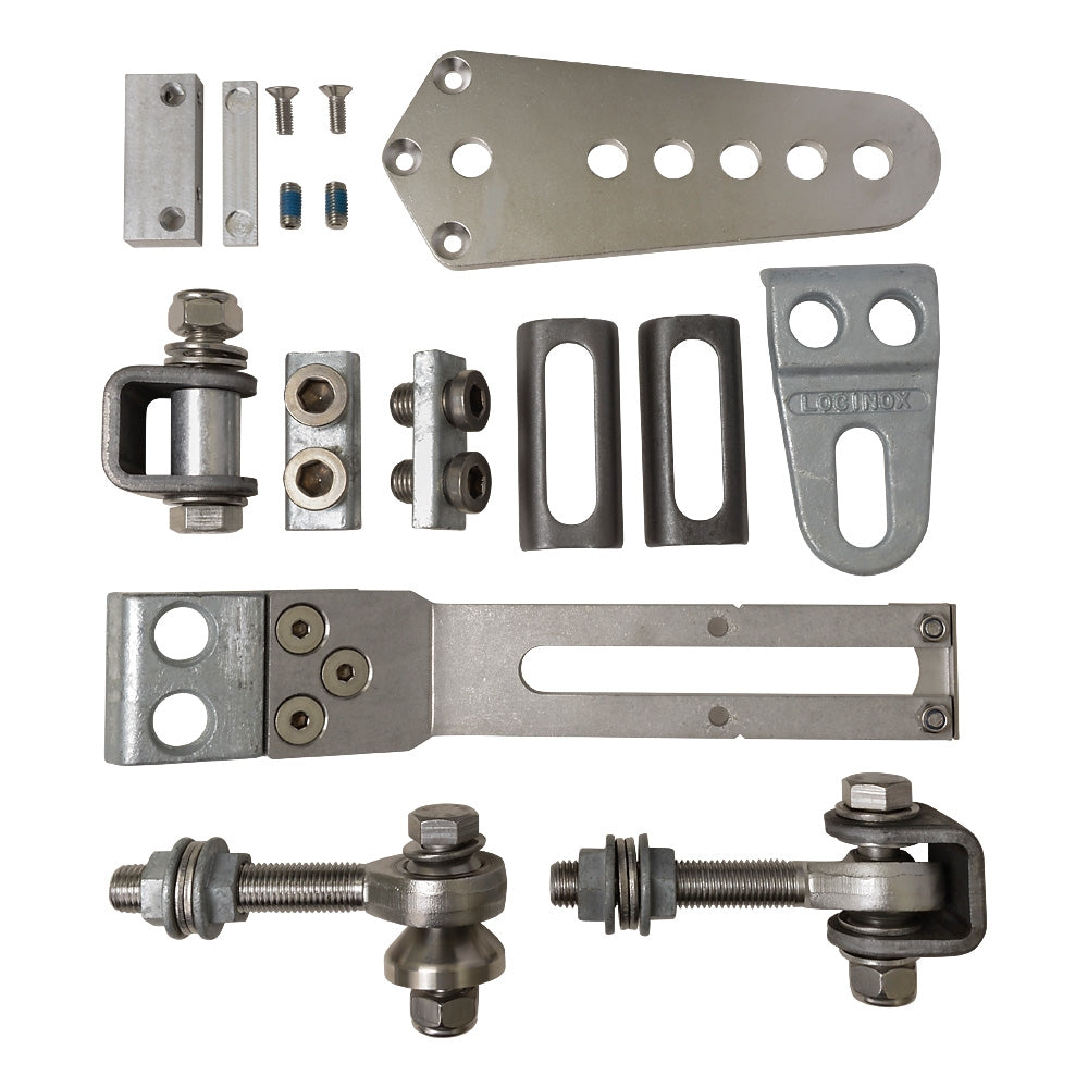 Locinox Excentro 180° Hinge Set For Ascending Slopes