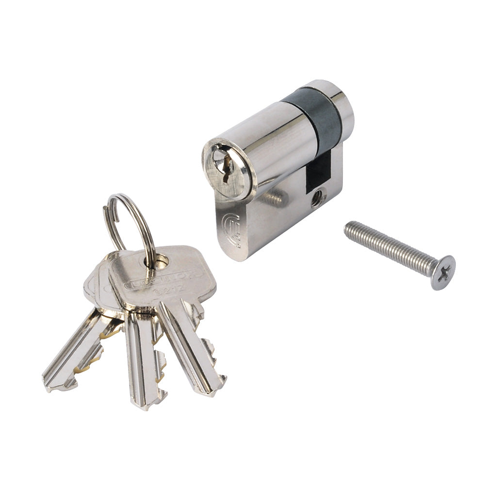 Keyed Alike Lock Barrel 37mm Long Half Cylinder