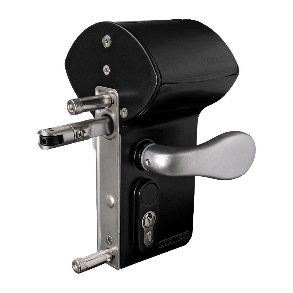 Locinox Valentino Surface Mounted Battery Powered Code Lock ISO9227 Black