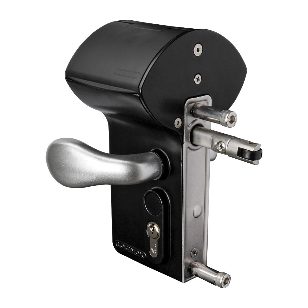 Locinox Valentino Surface Mounted Battery Powered Code Lock ISO9227 Black