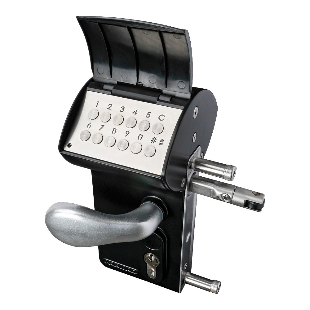 Locinox Valentino Surface Mounted Battery Powered Code Lock ISO9227 Black