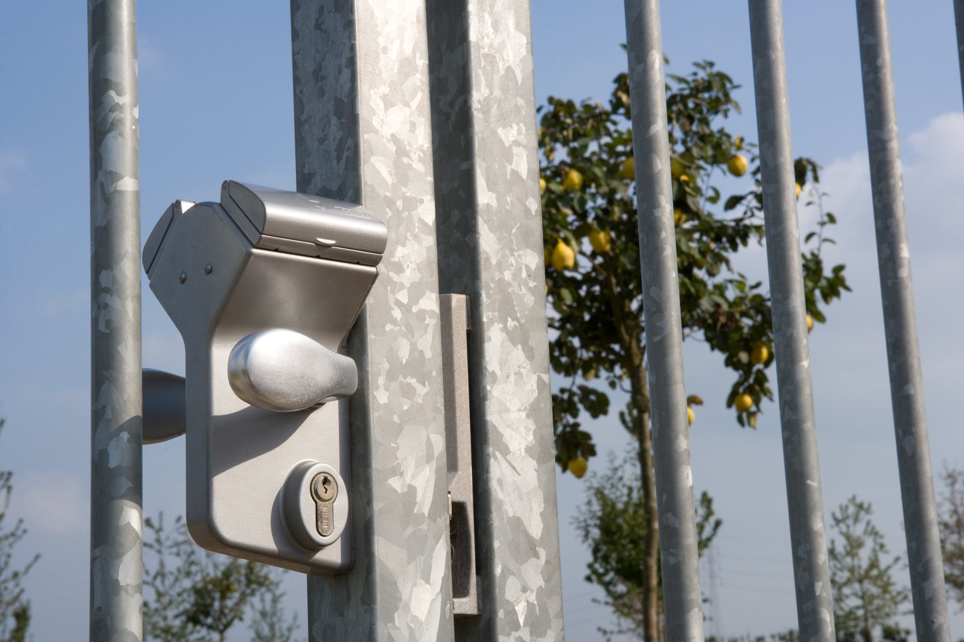 Locinox LMKQV2 Vinci 2 Sided Mechanical Code Lock Silver To Suit 30 - 50mm Box Section