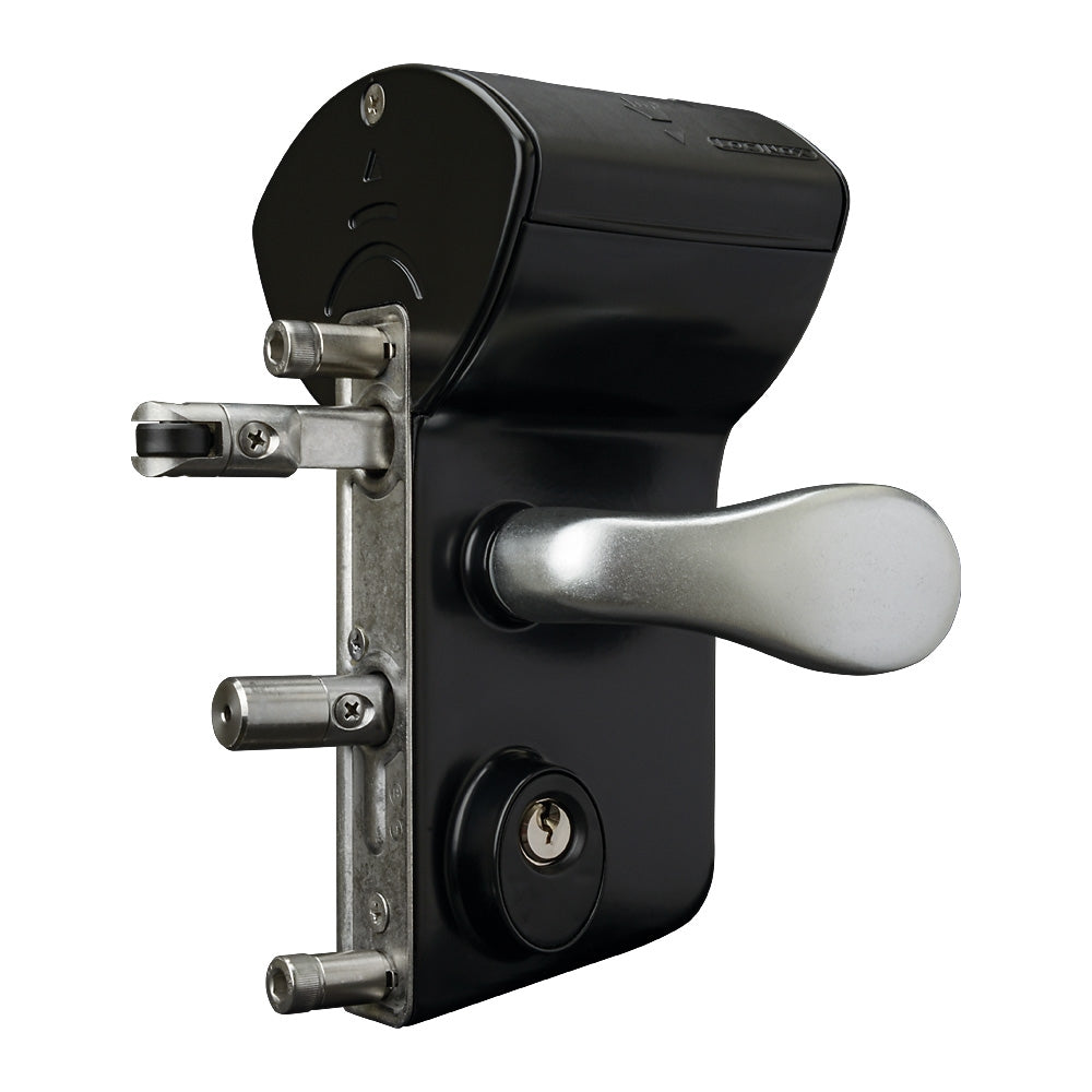 Locinox LMKQ2 Vinci 2 Sided Mechanical Code Lock Black To Suit 30 - 50mm Box Section