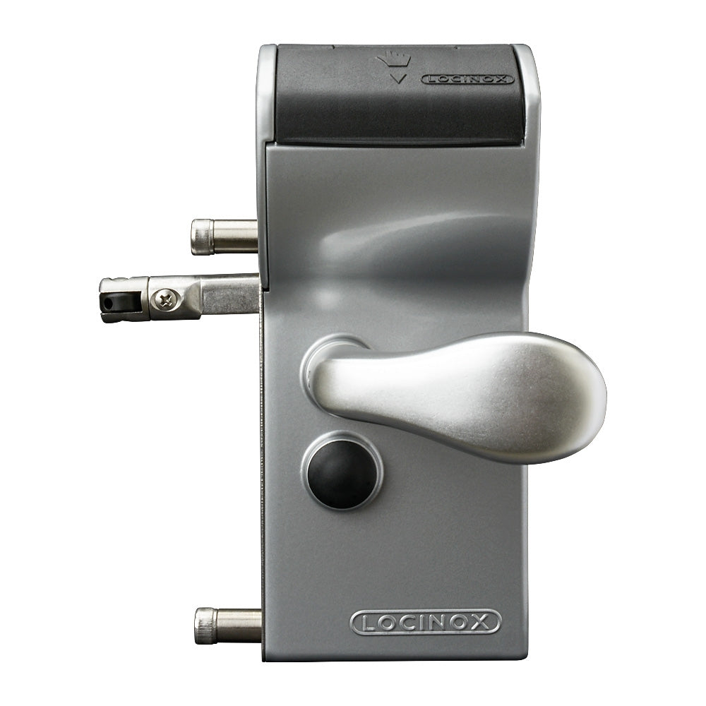 Locinox LFKQ Vinci 1 Sided Mechanical Code Lock Silver To Suit 30 - 50mm Box Section