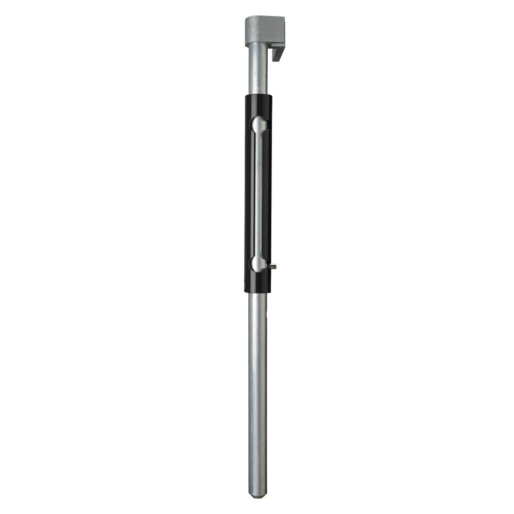 Locinox VSA Surface Mounted Dropbolt Black RAL 9005 With Aluminium Bolt