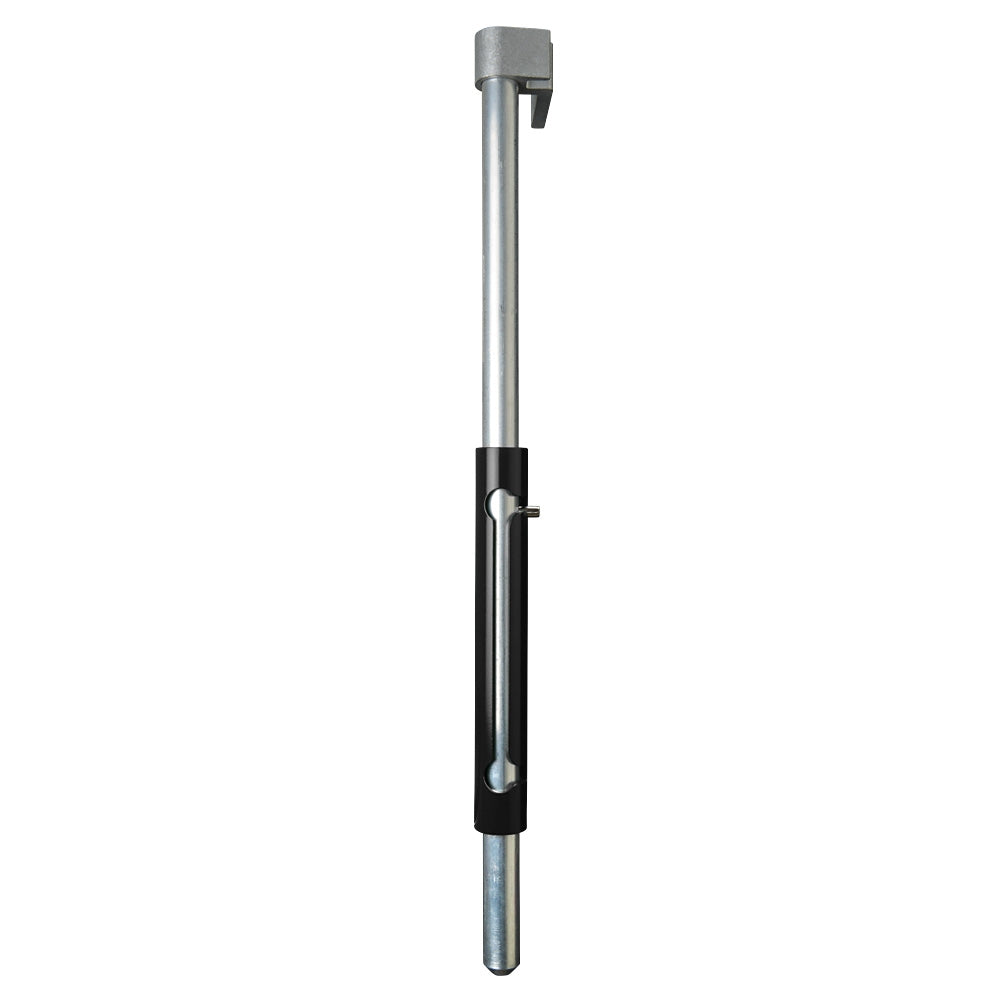 Locinox VSA Surface Mounted Dropbolt Black RAL 9005 With Aluminium Bolt