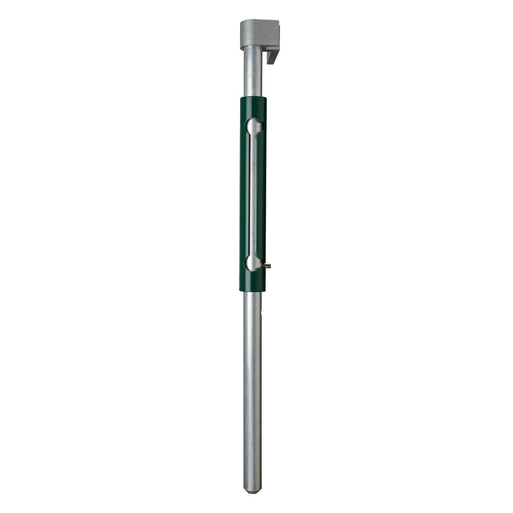 Locinox VSA Surface Mounted Dropbolt Green RAL 6005 With Aluminium Bolt