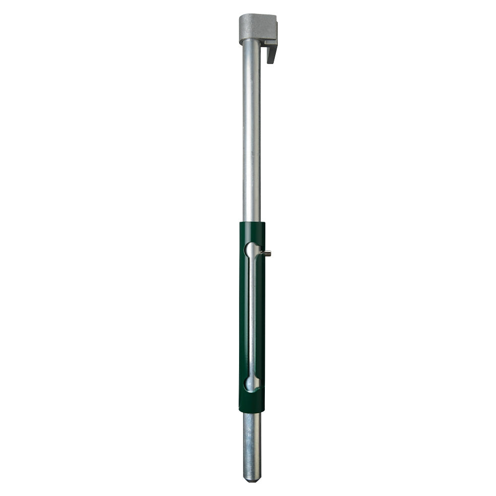 Locinox VSA Surface Mounted Dropbolt Green RAL 6005 With Aluminium Bolt