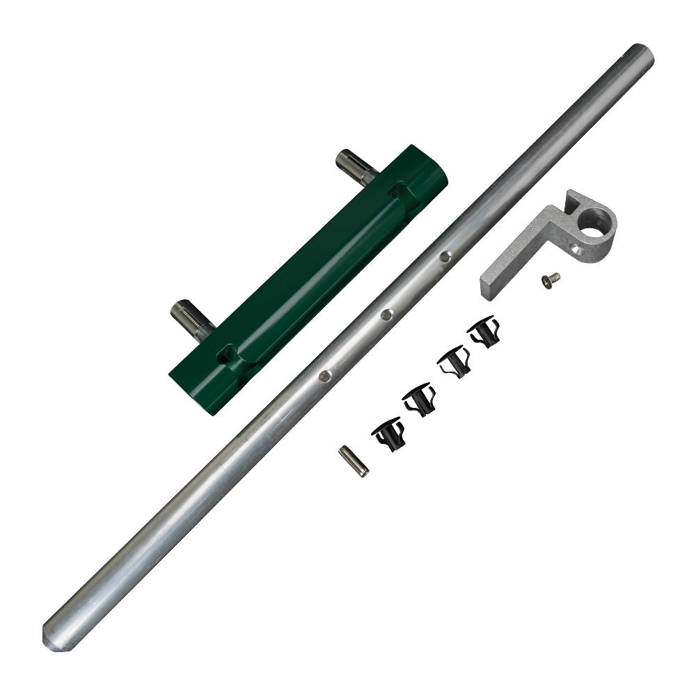 Locinox VSA Surface Mounted Dropbolt Green RAL 6005 With Aluminium Bolt