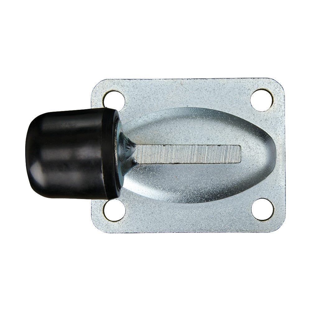 Galvanised Gate Stop Bolt Down 100 x 80mm