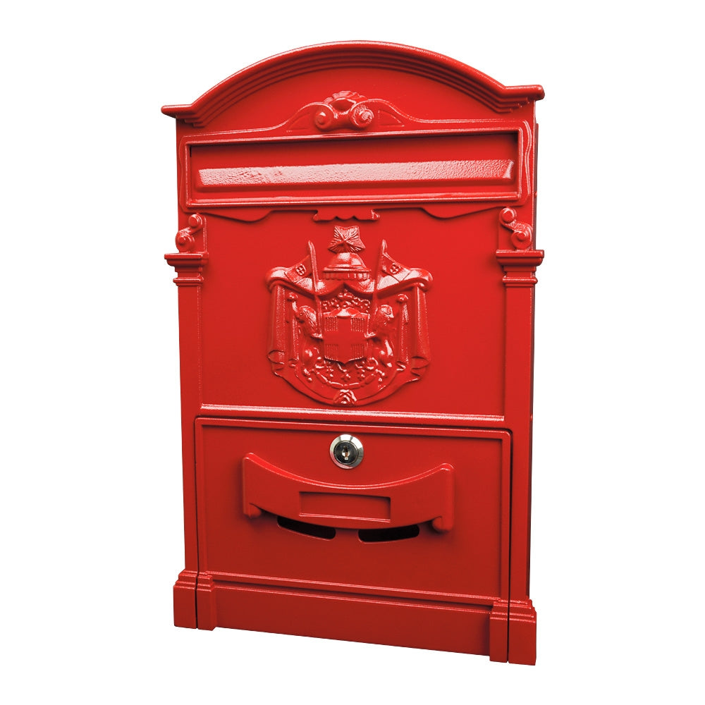 Red Italian Mail Box Front Opener
