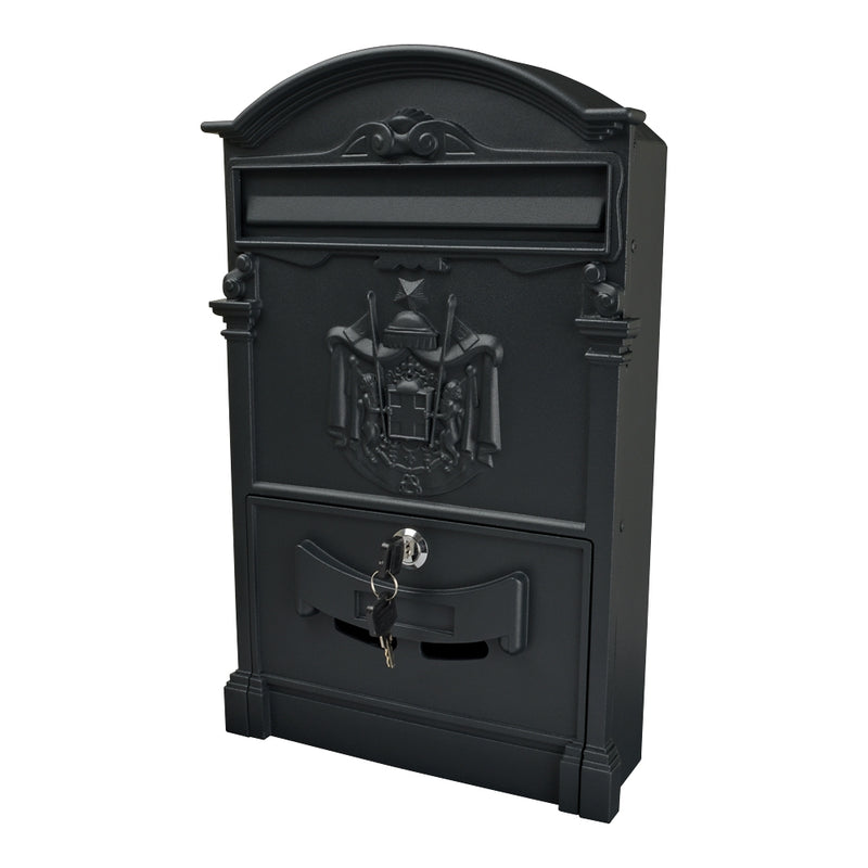 Black Italian Mail Box Front Opener