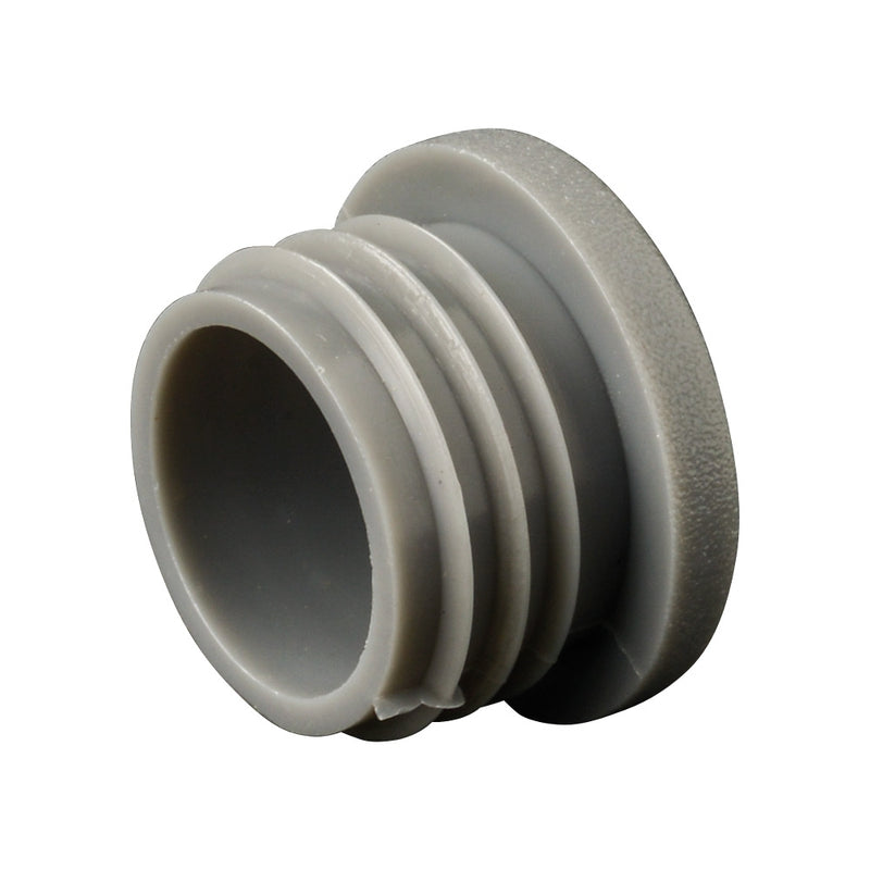 Grey Plastic End Cap For 27mm Diameter Tube