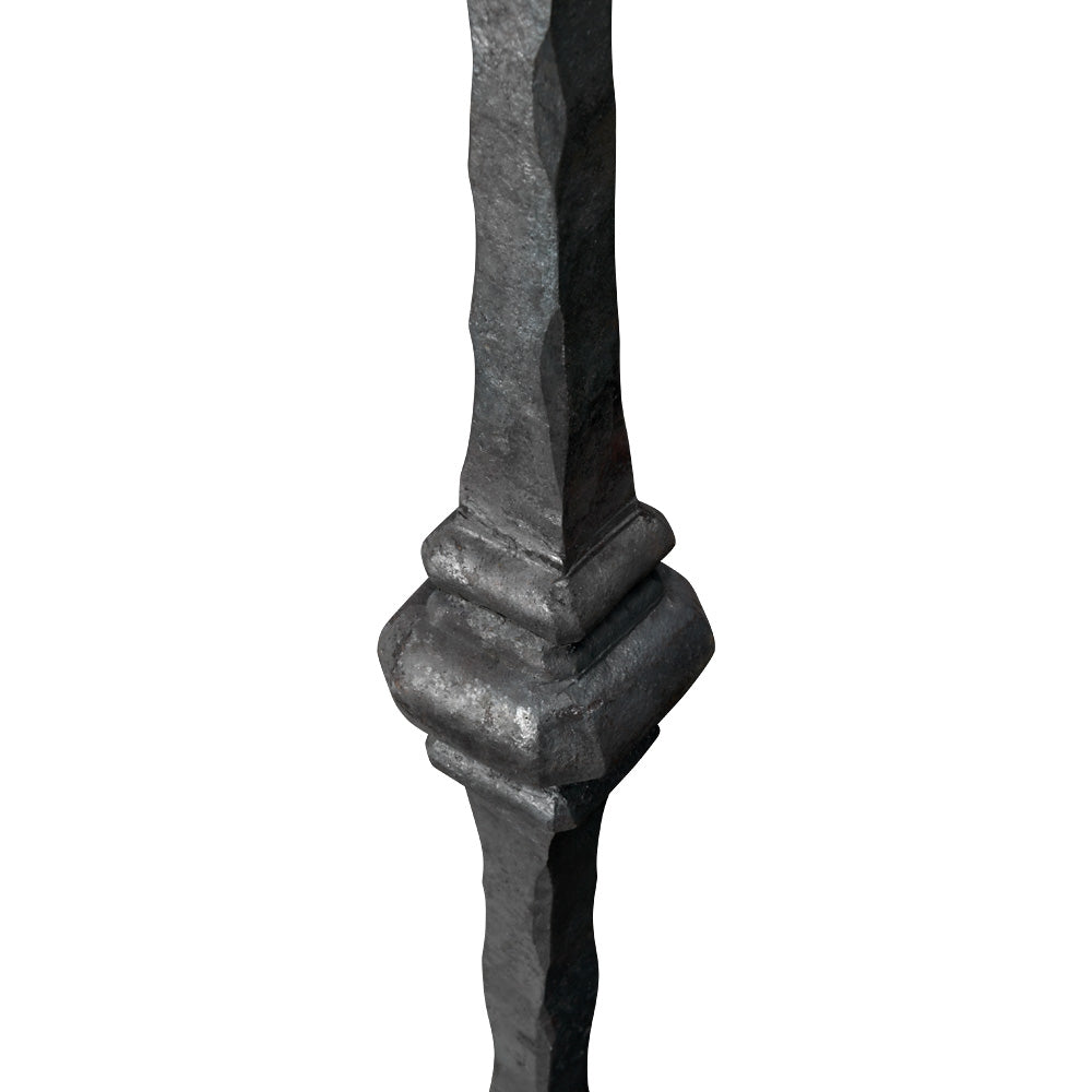 PK12 12mm Tapered Hammered Bar Picket 1000mm