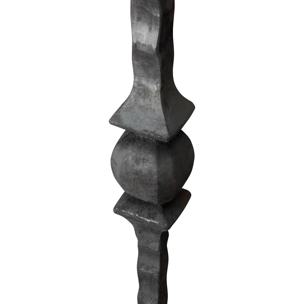 PK23 12mm Hammered Bar Picket 1000mm