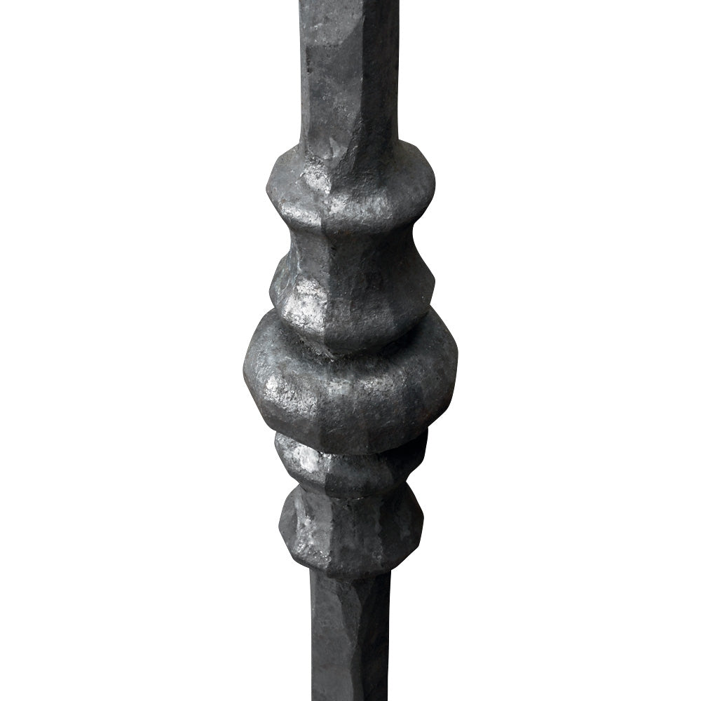 PK55 12mm Hammered Bar Picket Forged Centre 1000mm