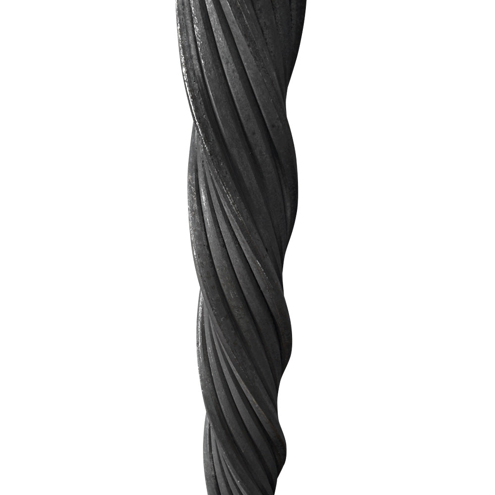 PK67 30mm Grooved Bar Newel Post 1200mm