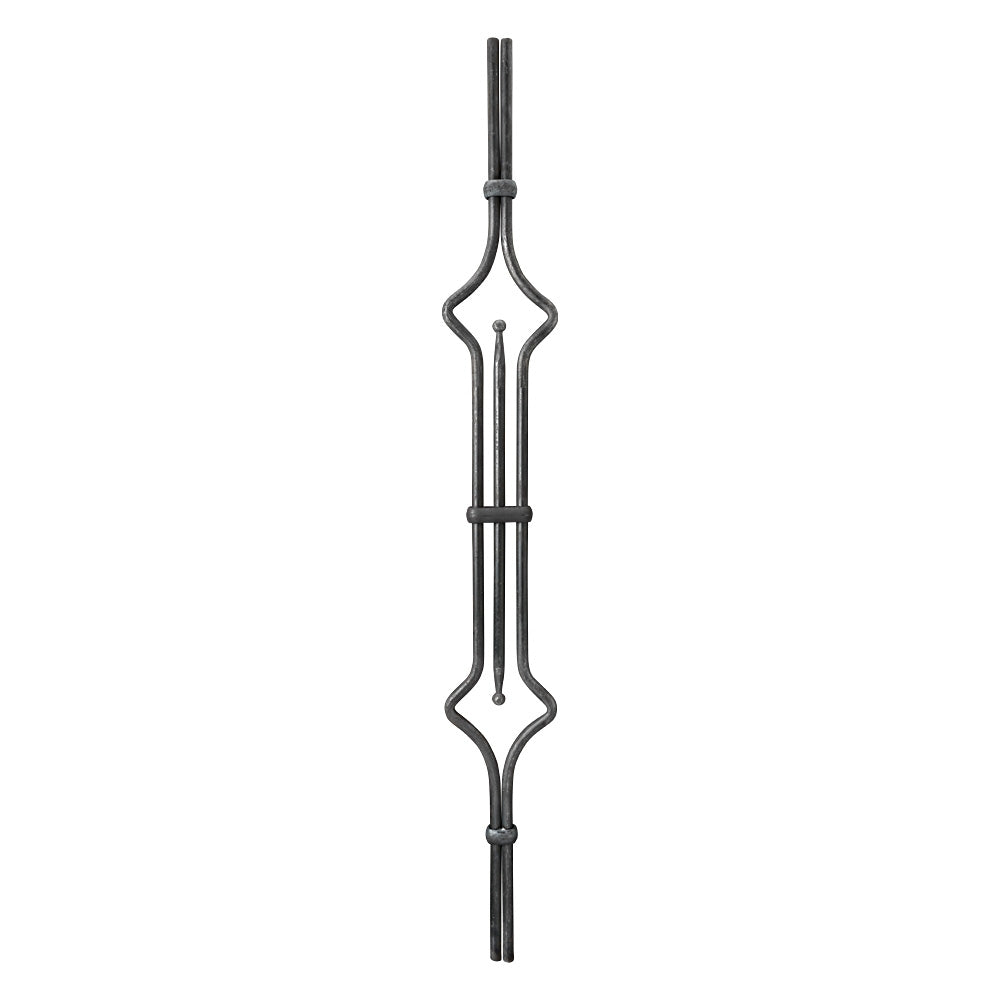 PL63 Panel 120 x 900mm 12mm Diameter Round Bar