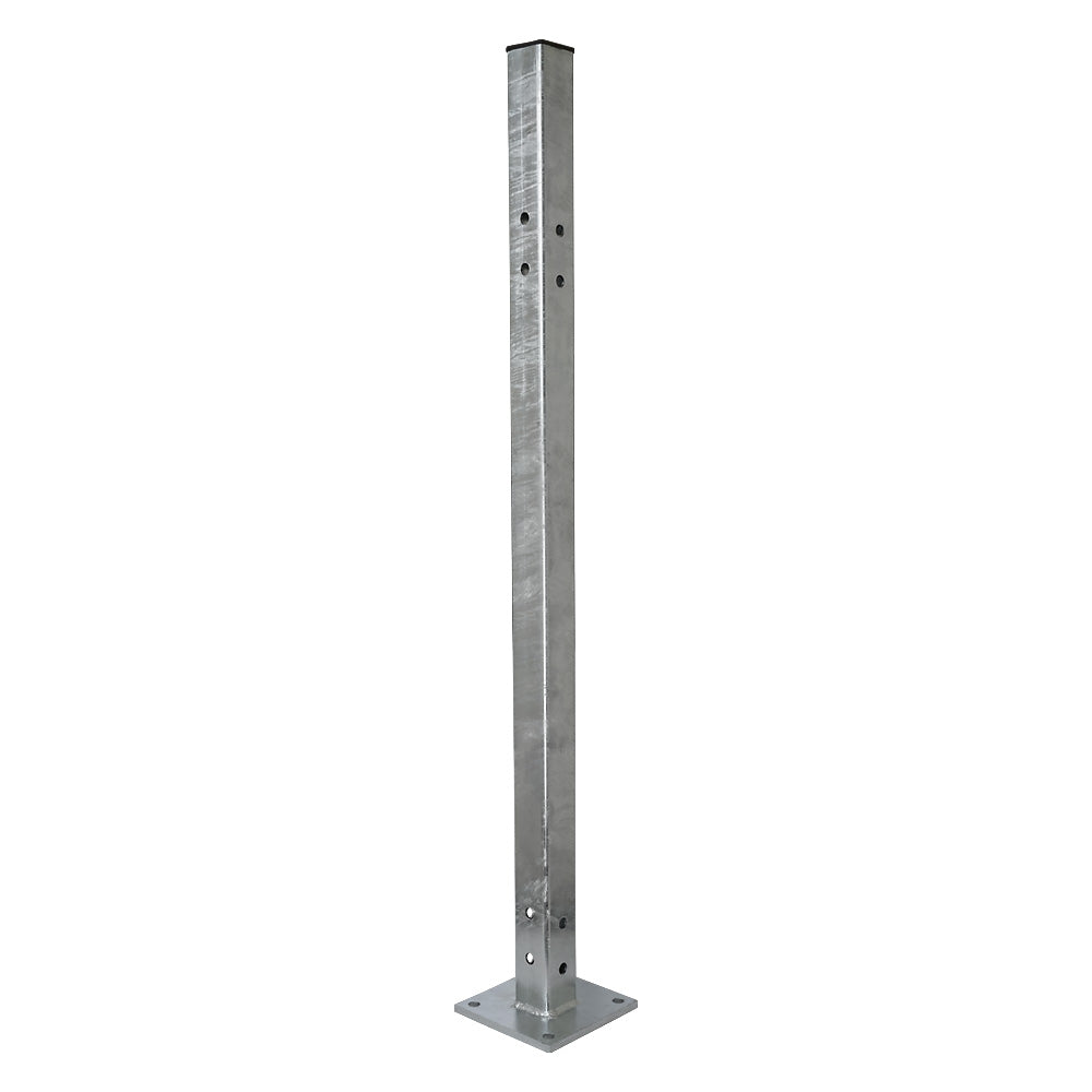 Universal Mild Steel Fence Post To Bolt Down 50x50mm