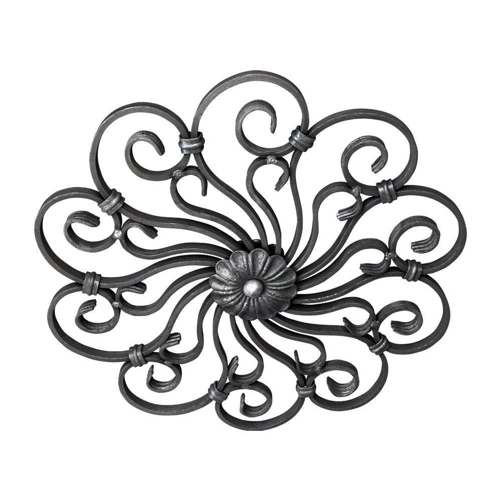 RZ22 Rosette Panel 440 x 440mm 12x6mm Flat Bar