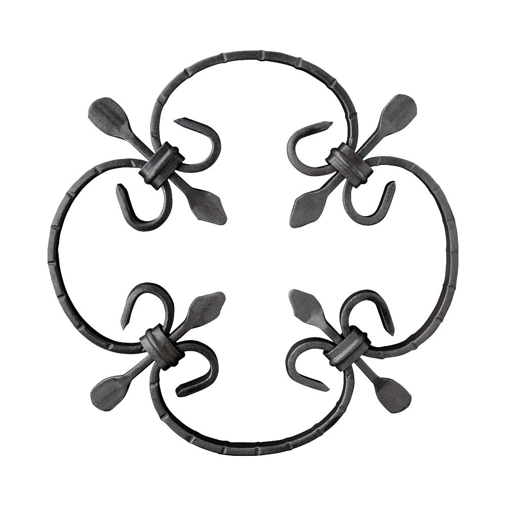 RZ3 Rosette 250mm Diameter 10 x 5mm Flat Bar