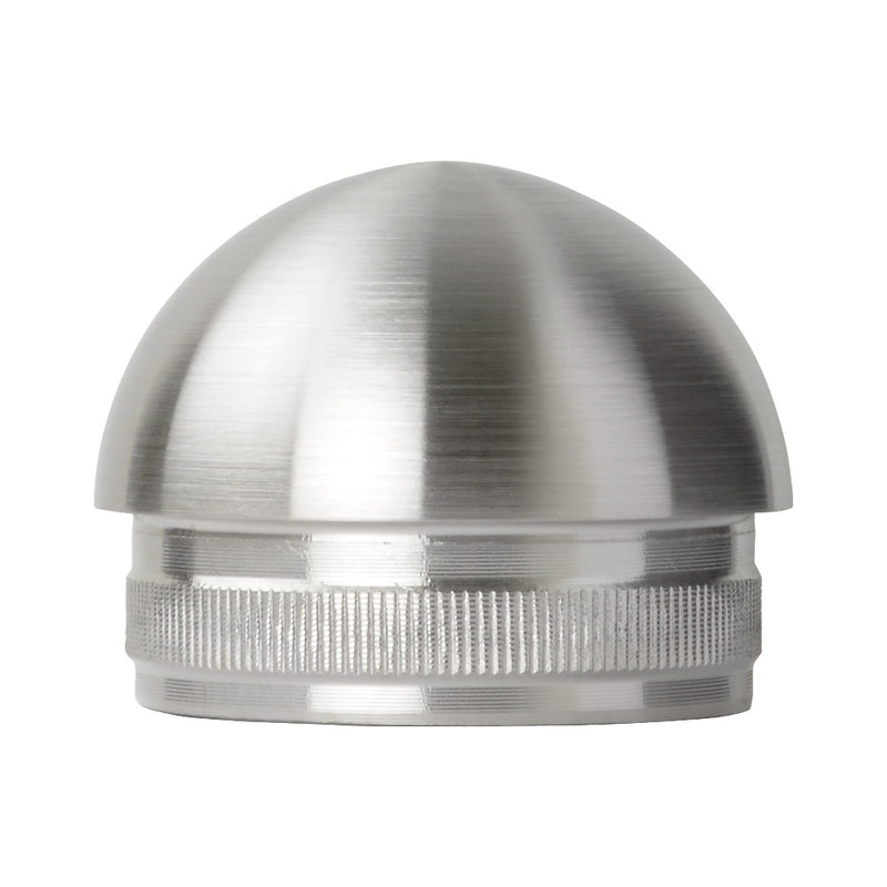 304 Stainless Steel Domed End Cap To Suit 48.3mm x 2.6mm Tube
