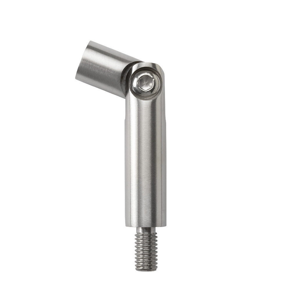 304 Stainless Steel Adjustable Pin 12mm Diameter With M6 Threaded Hole
