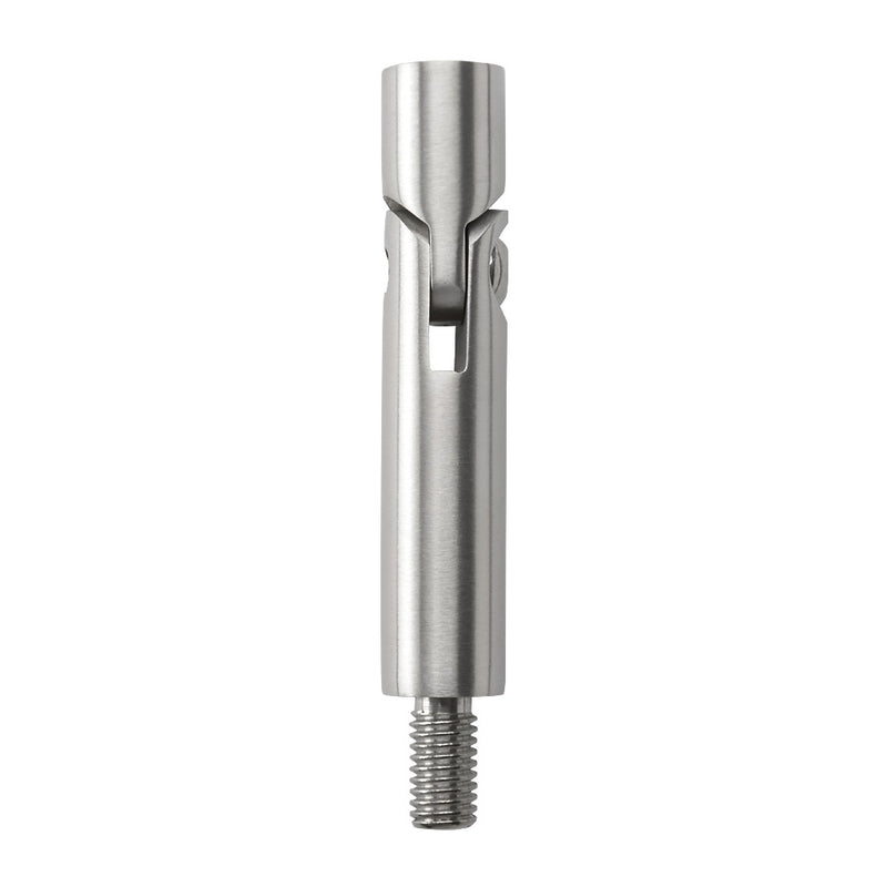 304 Stainless Steel Adjustable Pin 12mm Diameter With M6 Threaded Hole