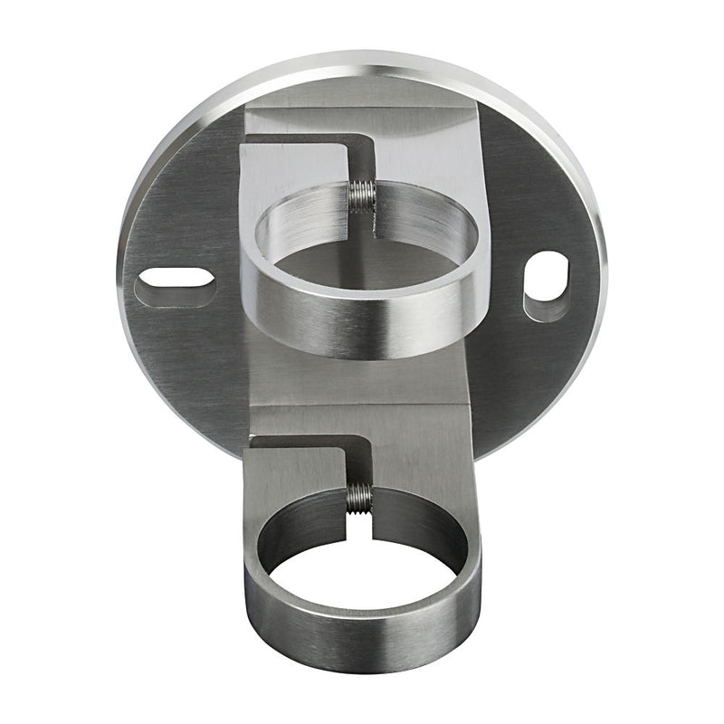 304 Round Wall Bracket To Suit 48.3mm Tube