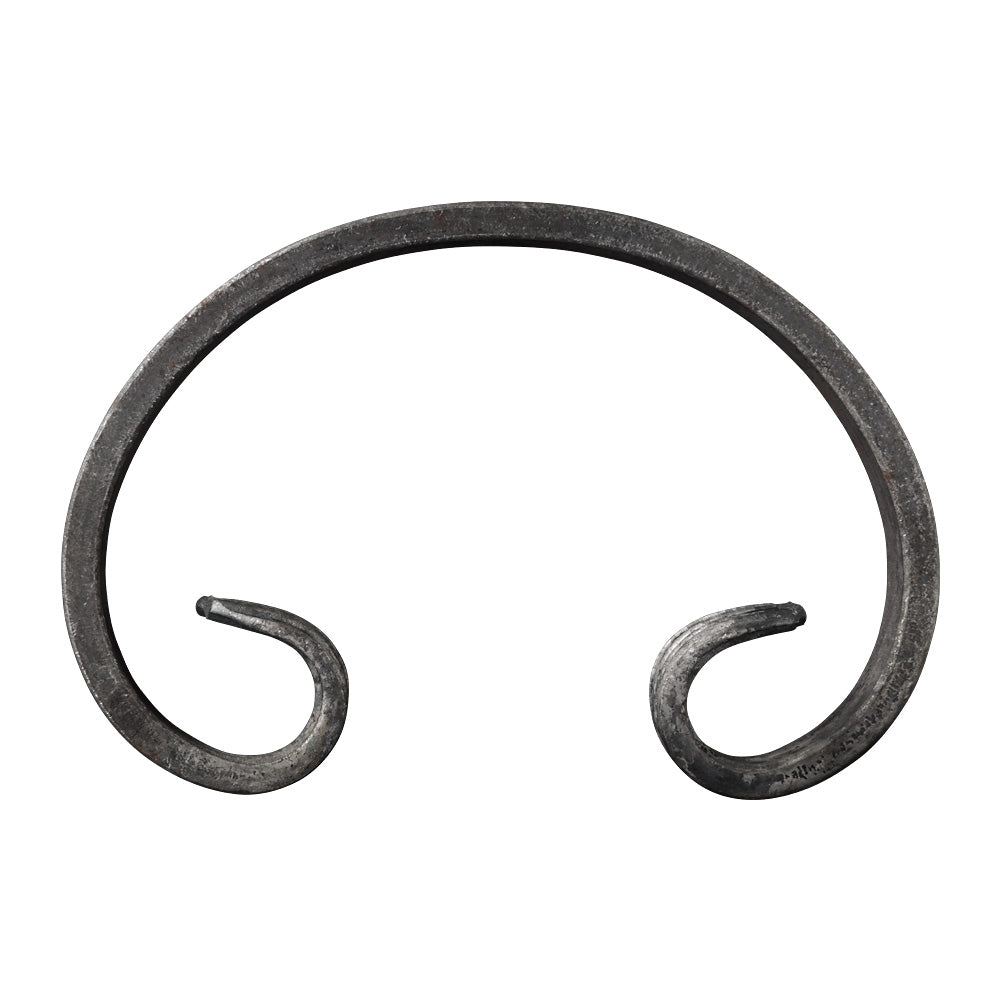 SC32 C Scroll 90 x 140mm 12x6mm Plain Flat Bar