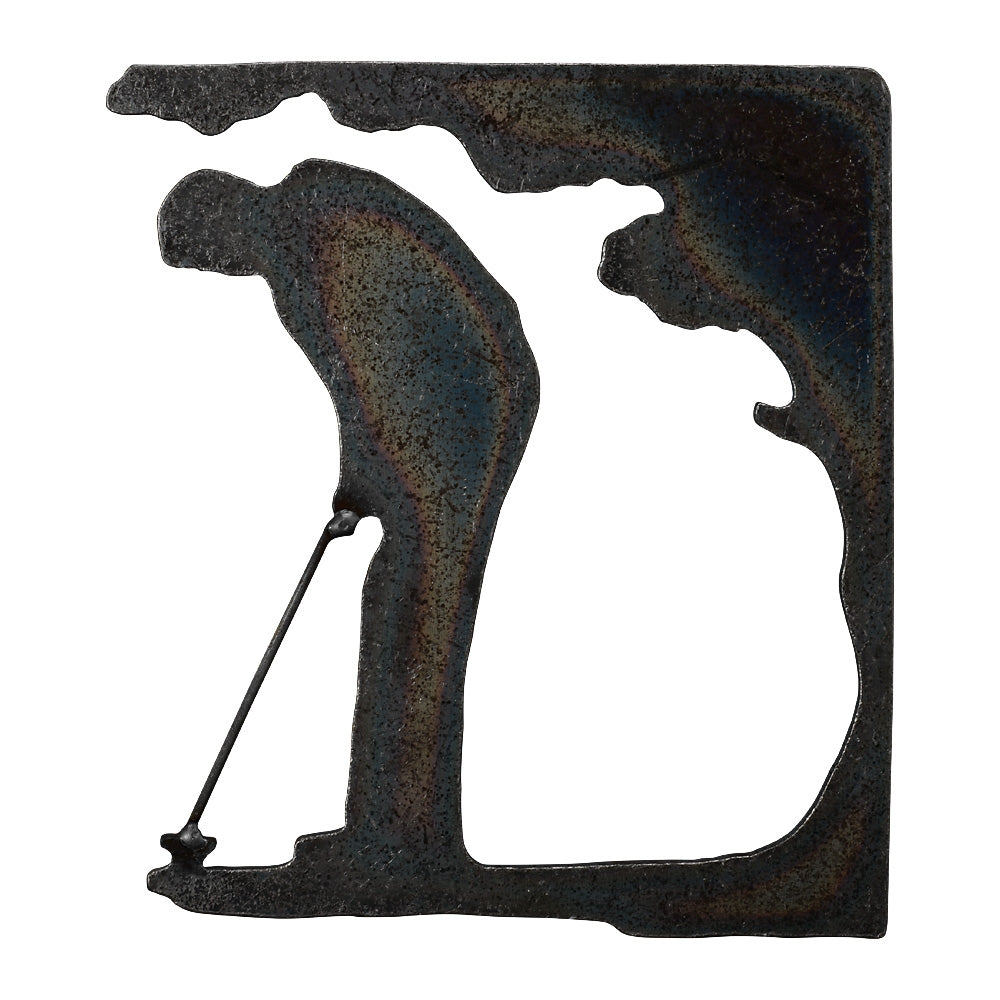 SILGOLB Golfer Putting Silhouette 190 x 215mm