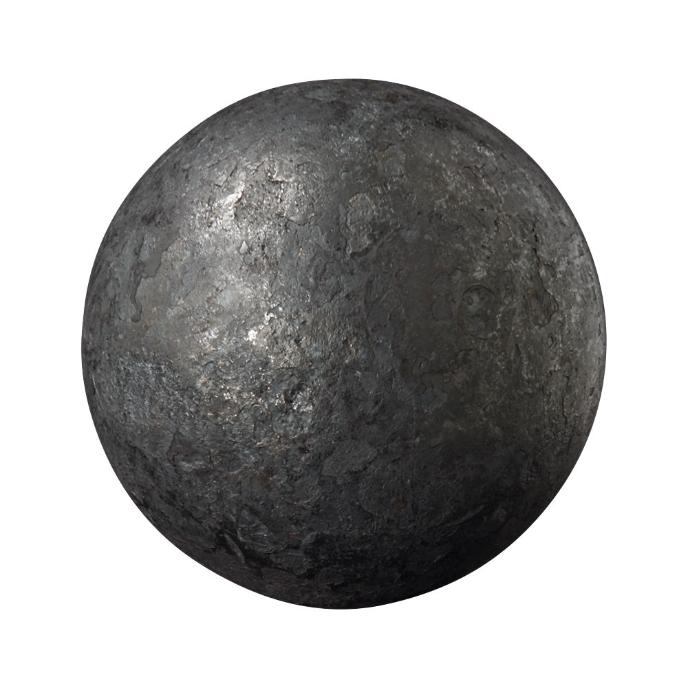 40mm Diameter Solid Sphere With Half Hole To Suit 12mm Round Bar