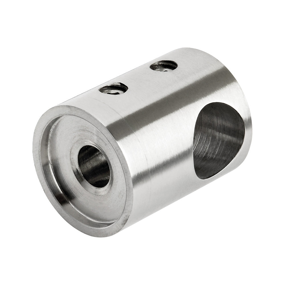 SSBH10200 316 Stainless Steel Bar Holder 12mm Through Hole To Suit Flat