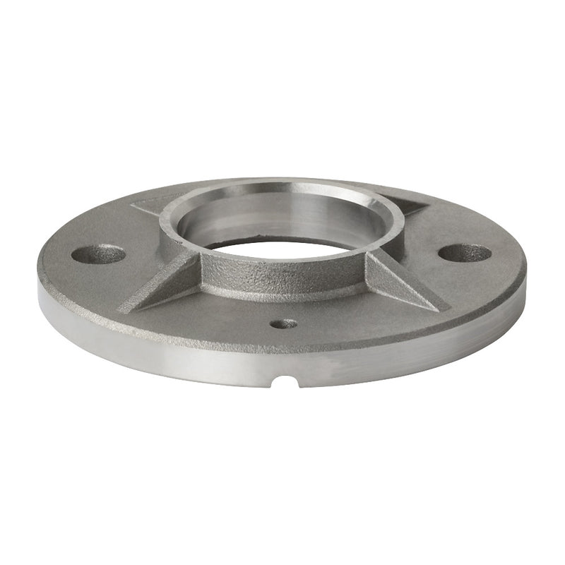316 Post Base Plate 100mm Diameter To Suit 42.4mm Tube