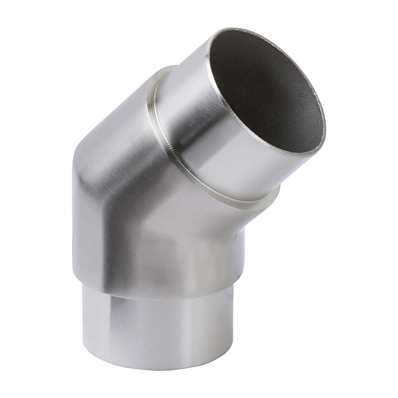 316 Tube Connector 135 Degree To Suit 48.3mm x 2mm Tube