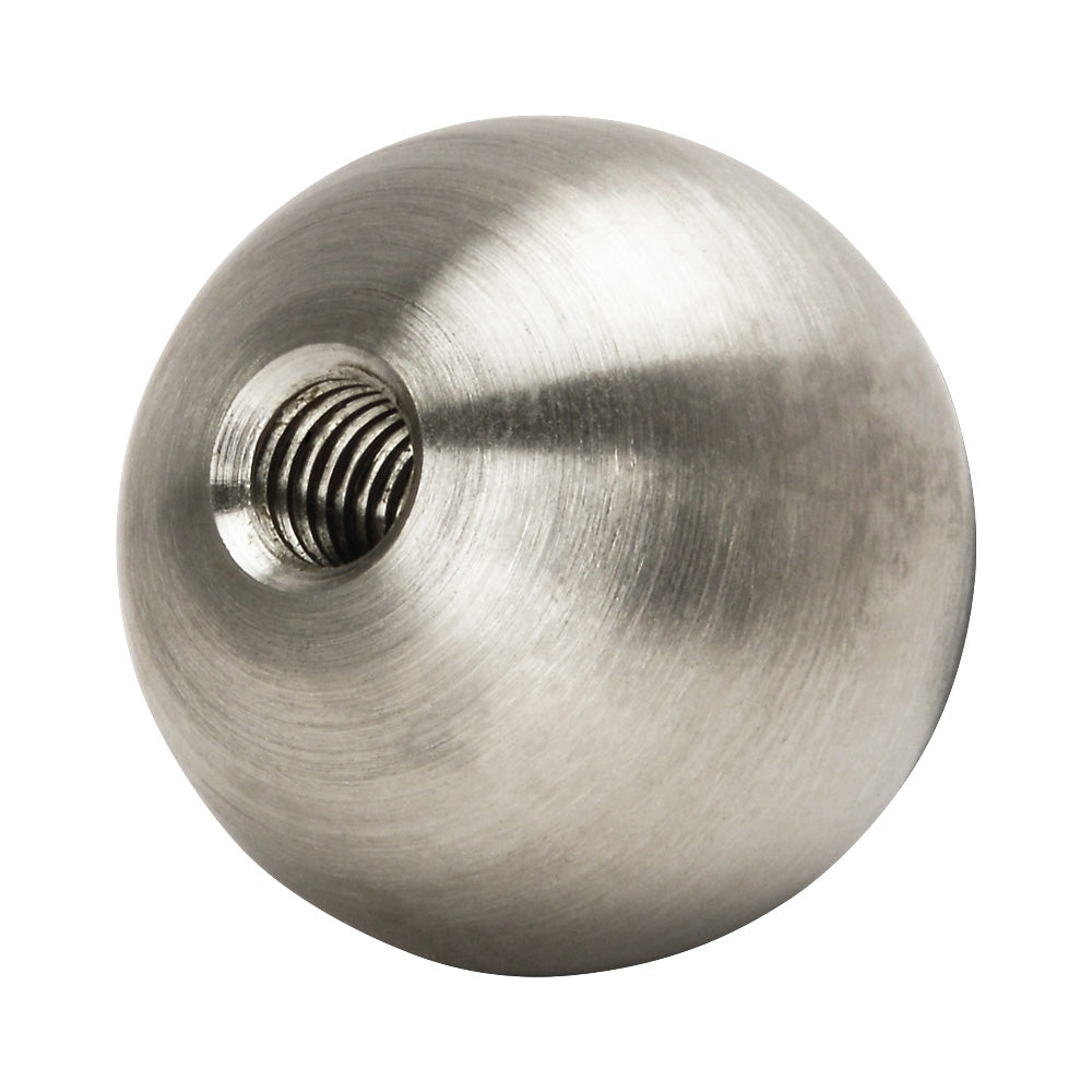 316 Stainless Steel Solid Ball With M6 Threaded Hole