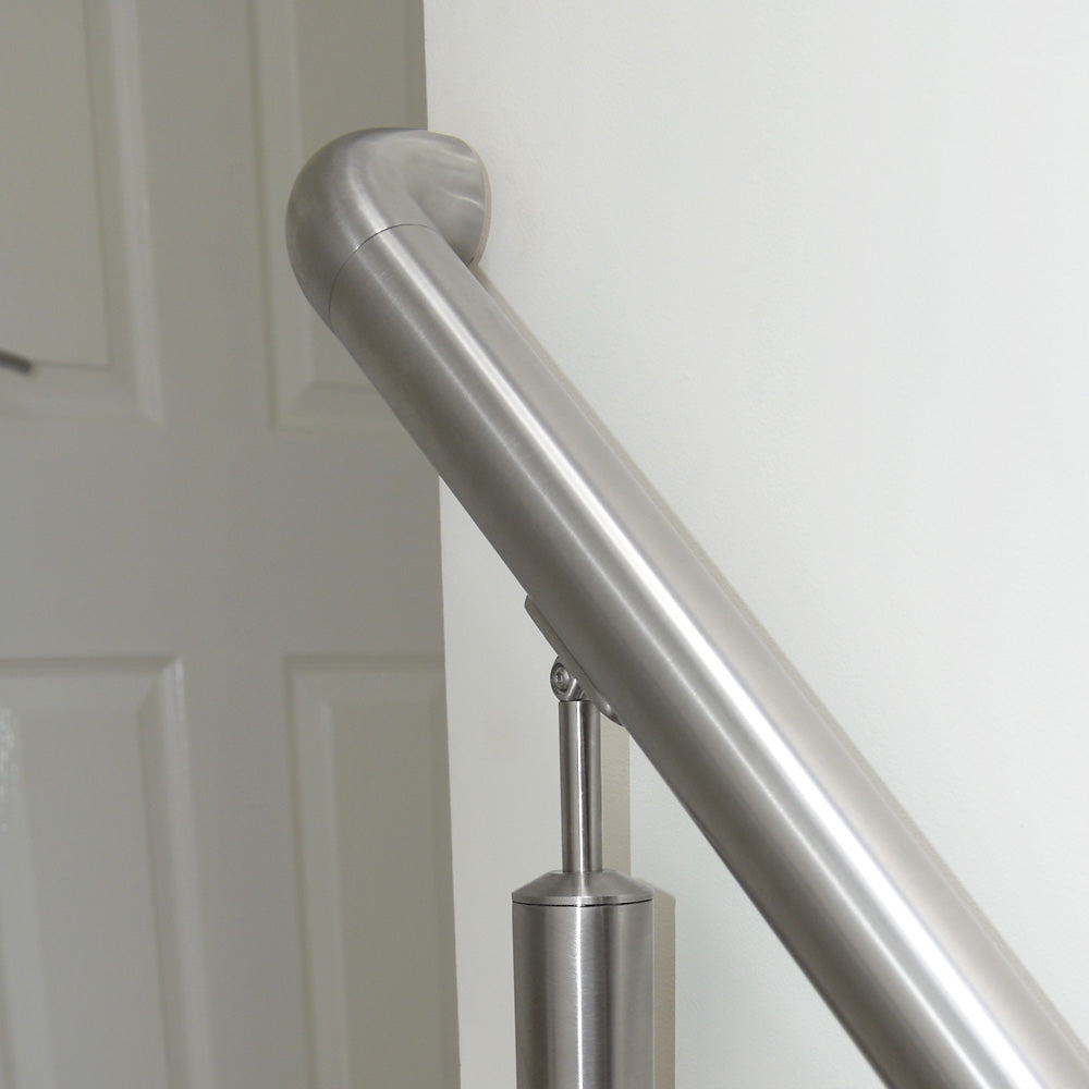 316 Stainless Steel Handrail End To Suit 42.4mm x 2mm Tube